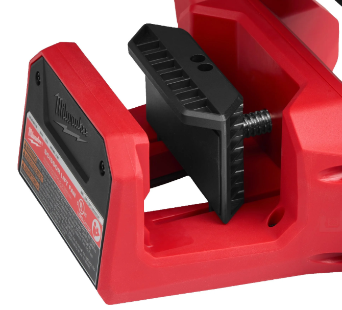 Milwaukee M18 LAF-0 Ventilatore a batteria con morsa da fissare ovunque , solo corpo