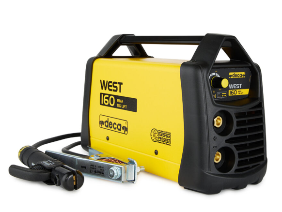 Deca 278280 WEST 160 Saldatrice Elettrodo MMA DC e TIG LIFT 10÷160 Amp - 220V