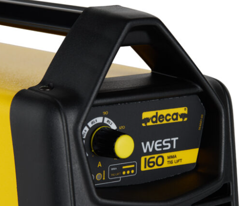 Deca 278280 WEST 160 Saldatrice Elettrodo MMA DC e TIG LIFT 10÷160 Amp - 220V