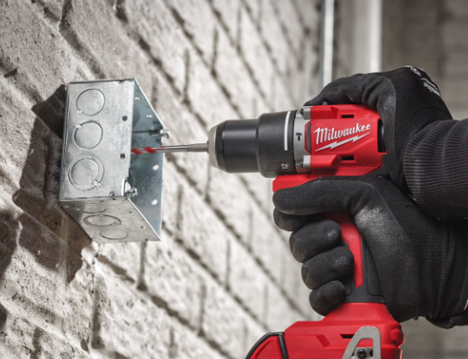 Milwaukee M18 BLPDRC-0X Trapano con percussione compatto 60,5 Nm , solo corpo