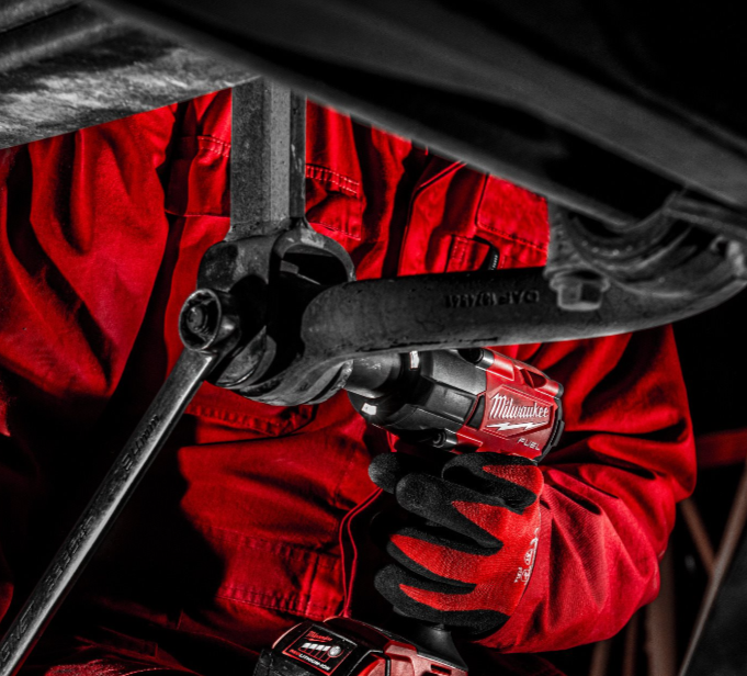 Milwaukee M18 FMTIW2P12-502X Avvitatore ad impulsi 1/2" a media coppia con fermo dei perni max 881 Nm