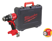 Milwaukee M18 BLPDRC-0X Trapano con percussione compatto 60,5 Nm , solo corpo