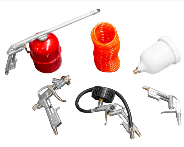 Zipper ZI-COM50-2V510E Compressore bicilindrico 50 litri 10 Bar 2,7 HP - 220V - max 412 l/min , inclusi set utensili