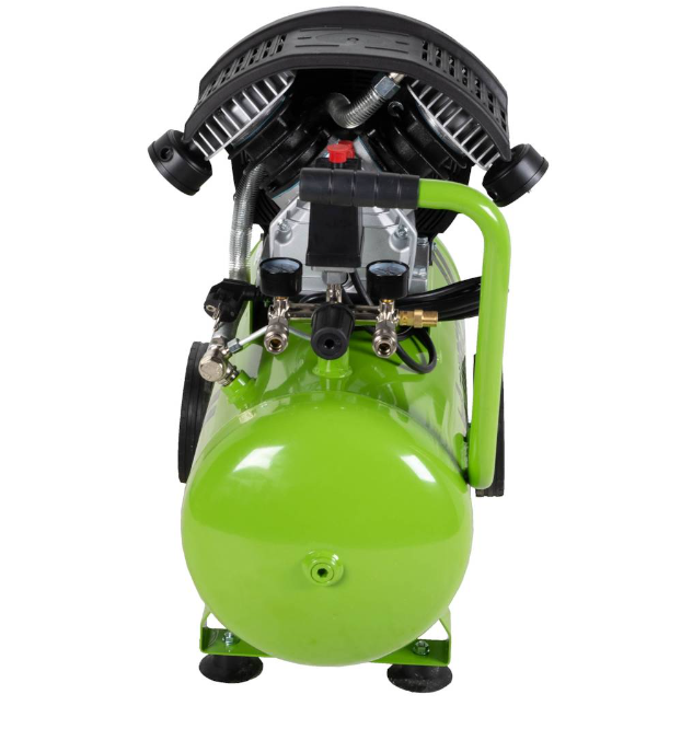 Zipper ZI-COM50-2V510E Compressore bicilindrico 50 litri 10 Bar 2,7 HP - 220V - max 412 l/min , inclusi set utensili