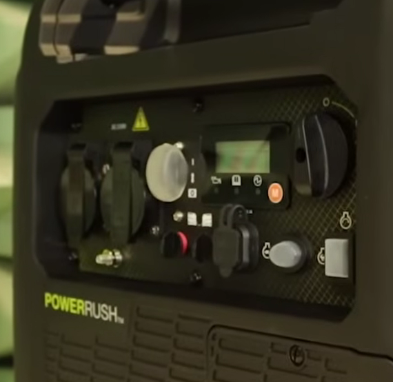 Pramac P3500i - Generatore di corrente inverter silenziato max 3,3 KW con accensione elettrica