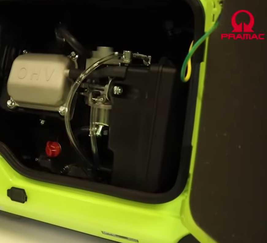 Pramac P3500i - Generatore di corrente inverter silenziato max 3,3 KW con accensione elettrica