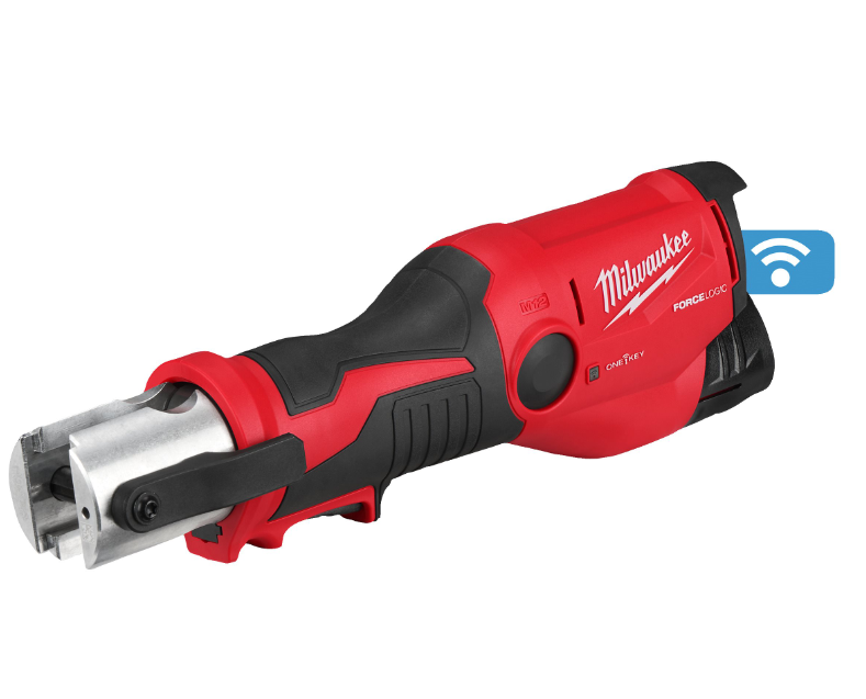 Milwaukee M12 ONEHPT-202C Pressatrice idraulica compatta Force Logic M12 , con n.2 batterie m12 2.0Ah