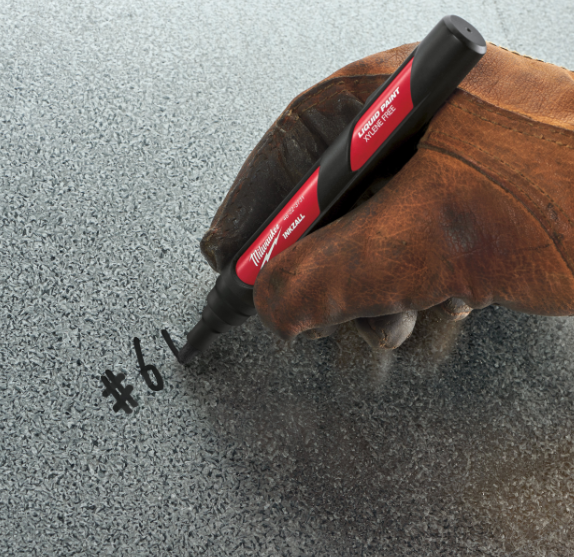 Milwaukee 48223711 Pennarello vernice Snow Liquida colore a scelta tra bianco e nero