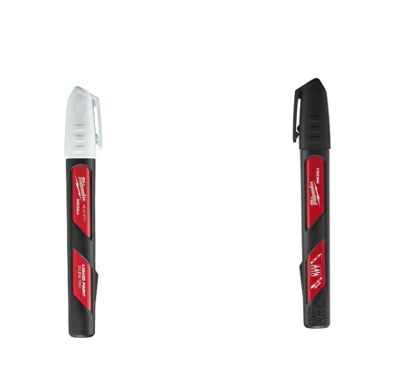 Milwaukee 48223711 Pennarello vernice Snow Liquida colore a scelta tra bianco e nero