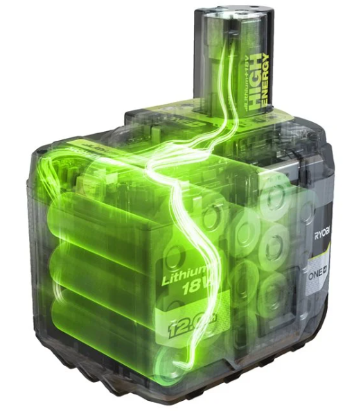 Ryobi RB18120T Batteria 12.0 Ah High Energy Lithium+