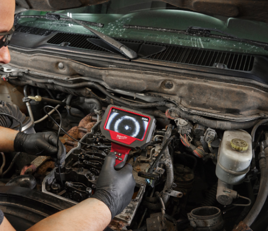 Milwaukee M12 ATB-0C Videoscopio per automotive cavo 1,5 metri con Valigetta , solo corpo