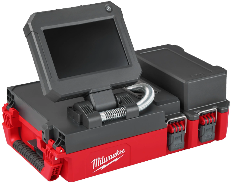 Milwaukee M12 POSIC-0 Telecamera per ispezione PACKOUT sonda da 23 metri , solo corpo