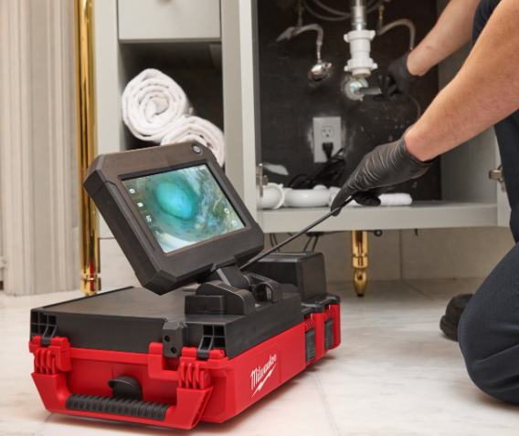 Milwaukee M12 POSIC-0 Telecamera per ispezione PACKOUT sonda da 23 metri , solo corpo