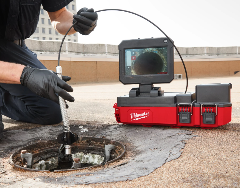 Milwaukee M12 POSIC-0 Telecamera per ispezione PACKOUT sonda da 23 metri , solo corpo