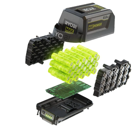 Ryobi RY36B60B Batteria da 36V 6.0 Ah