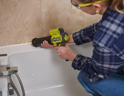 Ryobi RCG4-0 Pistola per sigillanti a batteria 4V USB Lithium , batteria e caricabatterie non inclusi