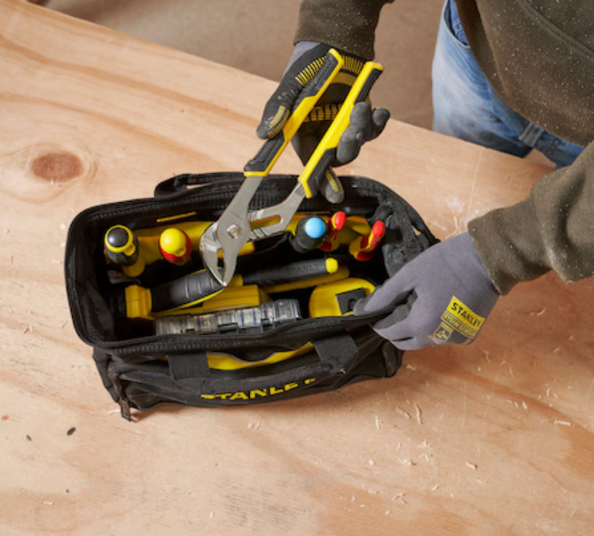 Stanley 1-93-330, borsa portautensili in nylon, 12.5"