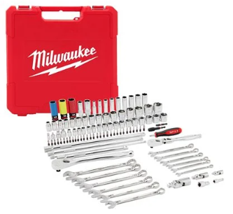 Milwaukee Set Professionale 108 pz per meccanici con attacchi 1/4'' - 3/8'' - 1/2''