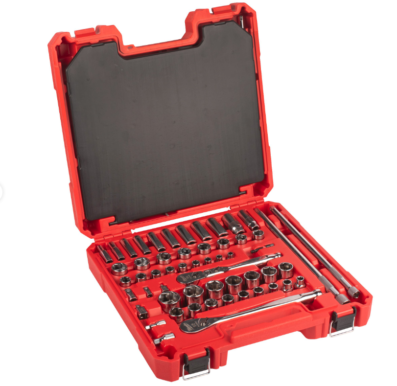 Milwaukee Set Professionale 108 pz per meccanici con attacchi 1/4'' - 3/8'' - 1/2''