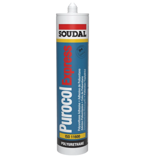 Adesivo Poliuretanico Purocol SOUDAL Trasparente ML310 D4