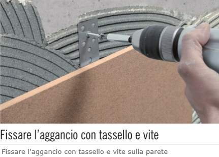 Vorpa 4087 CLICK UP M per spessori lastre da 9mm a 15mm , confezione di 500 pz