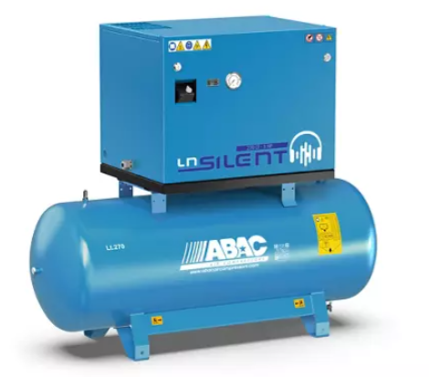 Abac LN1 A39B 270 DOL Silent Compressore a pistone 10 Bar - 270 litri - 65 dB , voltaggio a scelta