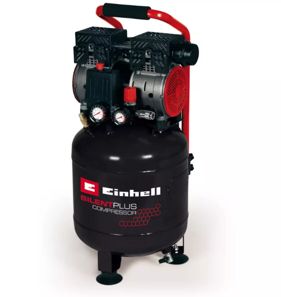 Einhell TE-AC 24 Compressore verticale silenziato 24 Lt , 220V - 750W - max 65 dB