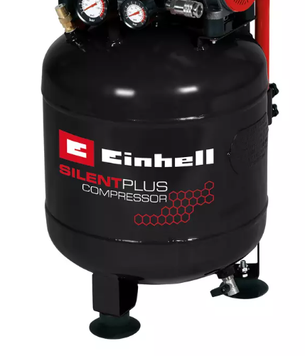Einhell TE-AC 24 Compressore verticale silenziato 24 Lt , 220V - 750W - max 65 dB