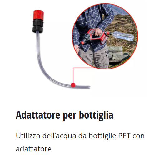 Einhell HYPRESSO 1824-1 Lancia a pressione a batteria , solo corpo