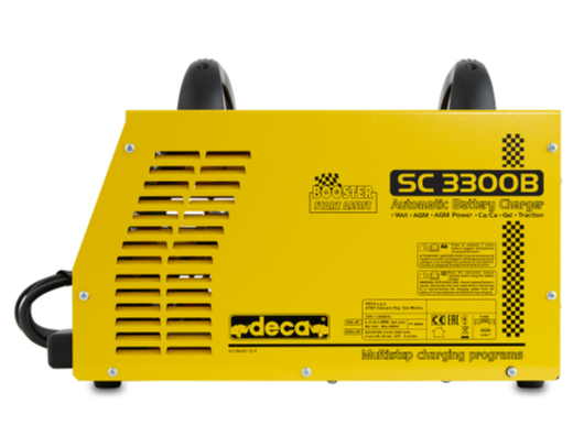 Deca SC 3300B Caricabatteria / Avviatore multifunzione 6-12-24V-60A Start Assist 350A Controllo elettronico