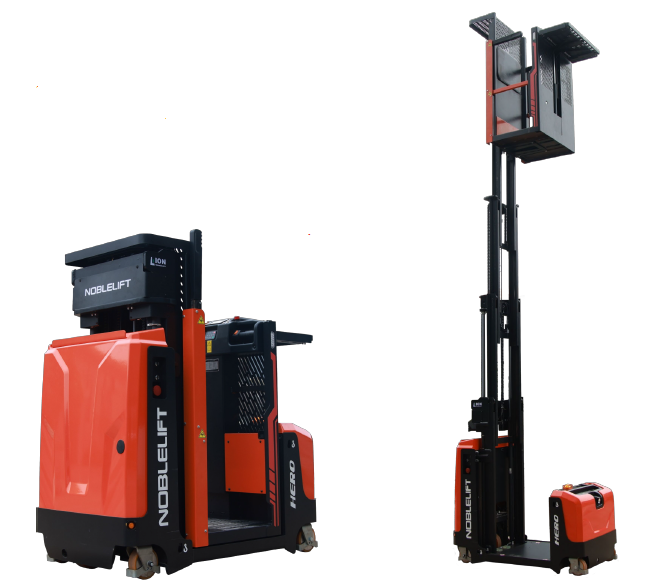 Commissionatore OVS-010-HERO a batterie lavoro fino a 6,6 metri di altezza