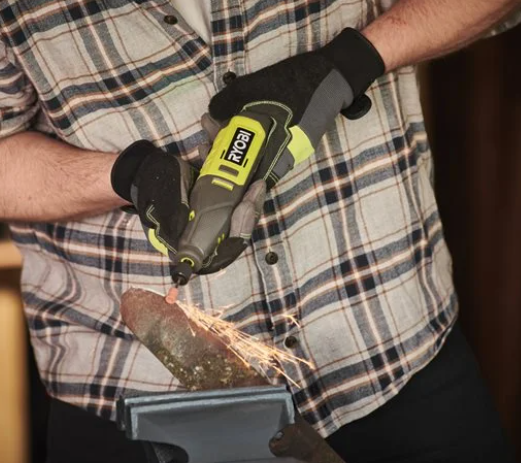 Ryobi RRT12-120BA335 Utensile rotativo multifunzione a batteria 12V con 35 accessori Batteria Integrata