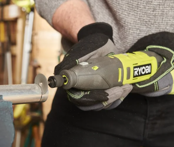 Ryobi RRT12-120BA335 Utensile rotativo multifunzione a batteria 12V con 35 accessori Batteria Integrata