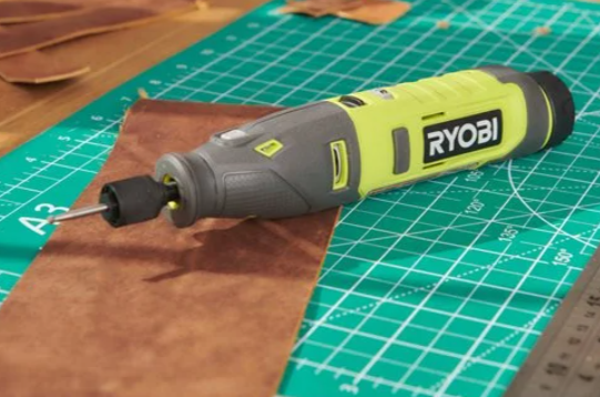 Ryobi RRT4-120GA15 Utensile rotativo multifunzione a batteria 4V con 15 accessori Batteria inclusa