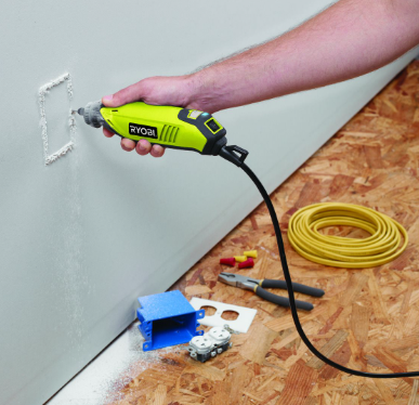 Ryobi EHT150V Utensile rotativo multifunzione a batteria 150W - 220V con 115 accessori