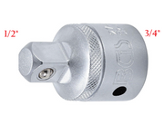 Fermec BGS 274 Bussola Riduttore BSG da femmina 3/4" a maschio 1/2" , CHROM-VANADIUM