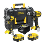 Stanley SFMCK211M2T - Kit Trapano Avvitatore 18V + Avvitatore Impulsi in valigetta