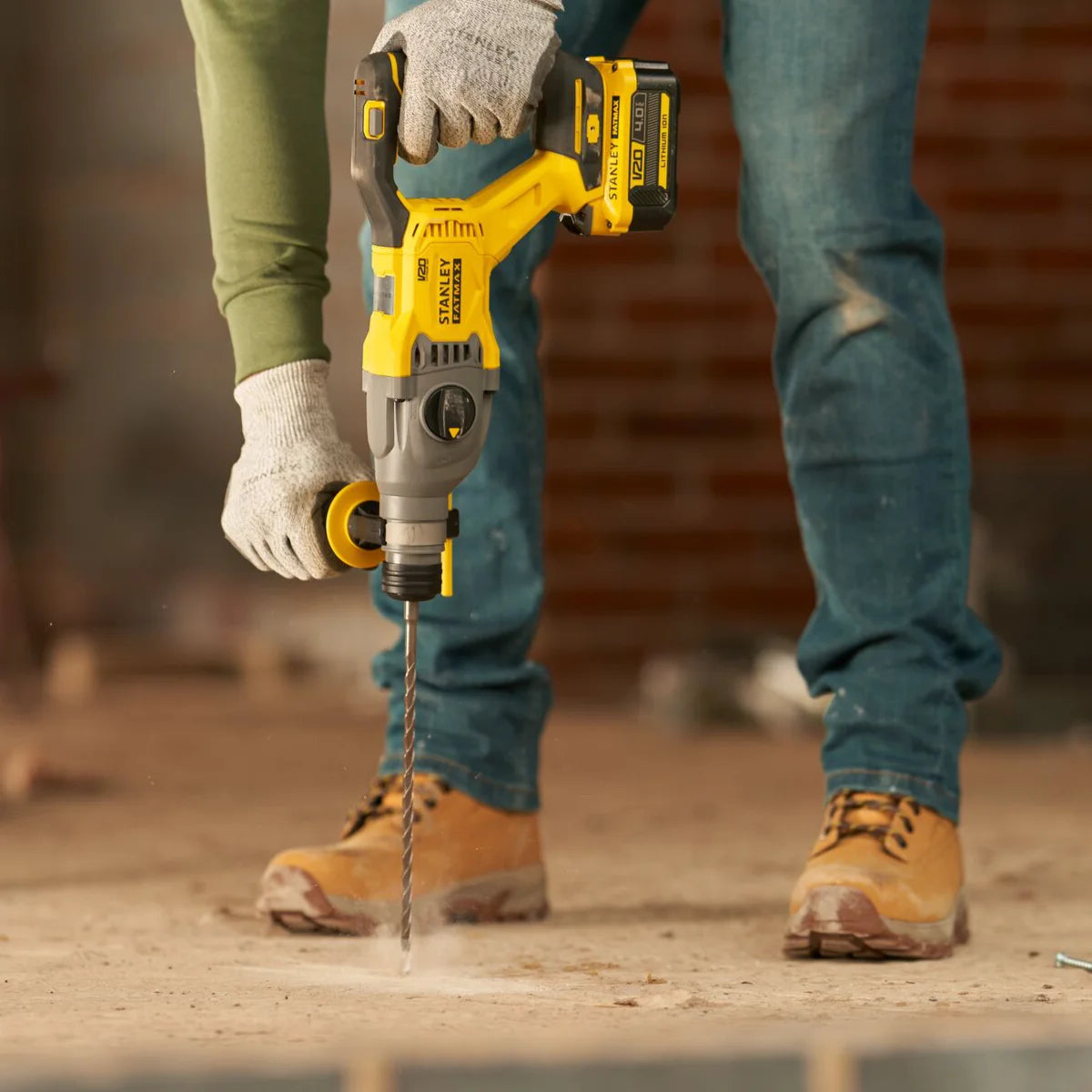 Stanley FATMAX V20 SFMCH900B-XJ Tassellatore 18V Brushless SDS-Plus 18V Solo Corpo Macchina