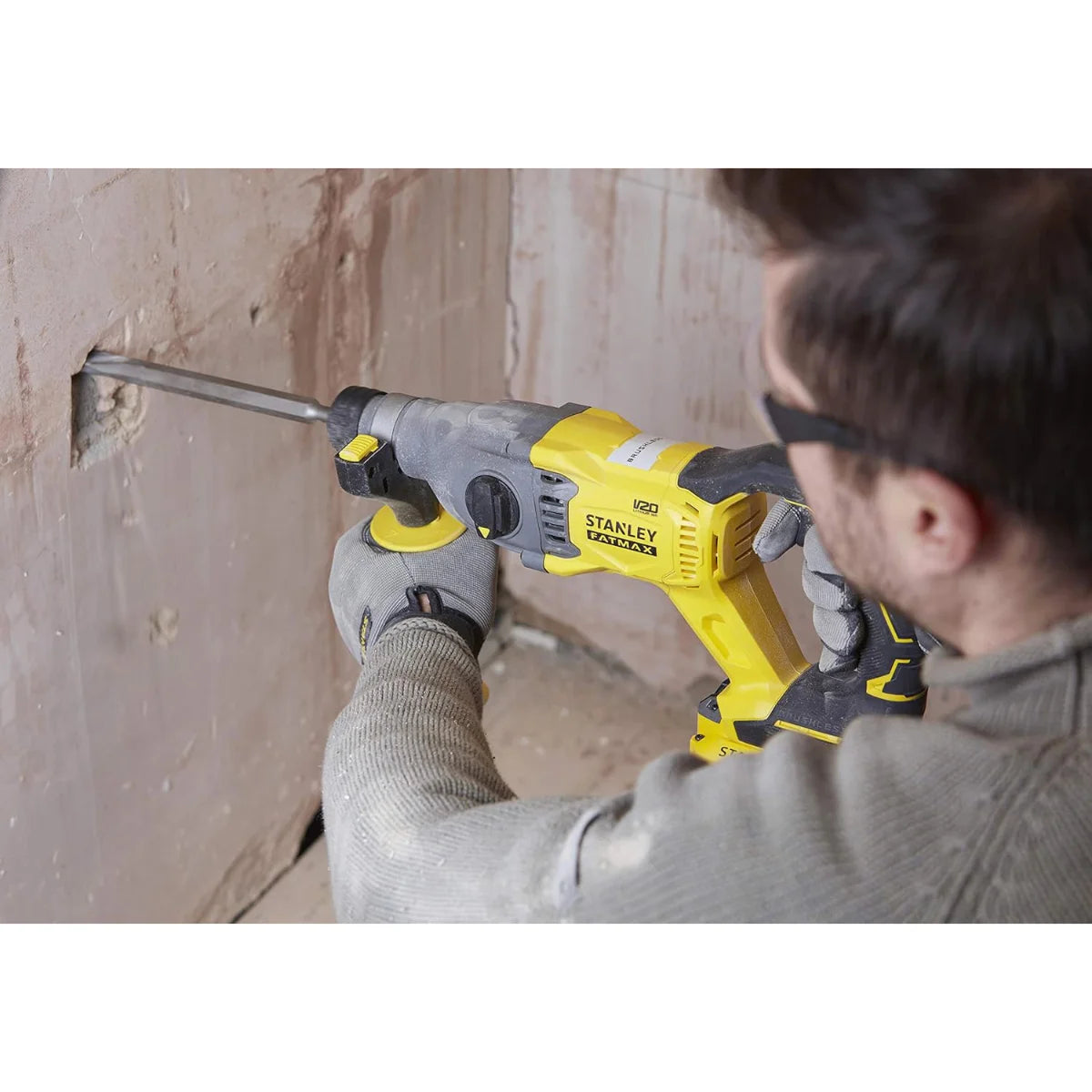 Stanley FATMAX V20 SFMCH900B-XJ Tassellatore 18V Brushless SDS-Plus 18V Solo Corpo Macchina