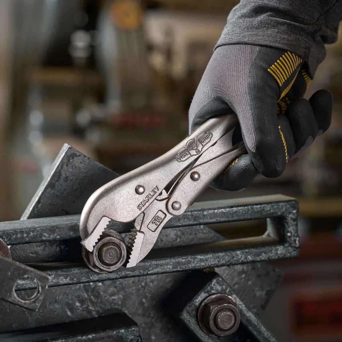 Stanley FMHT84902-0 Pinza a pressione con ganasce dritte 250mm