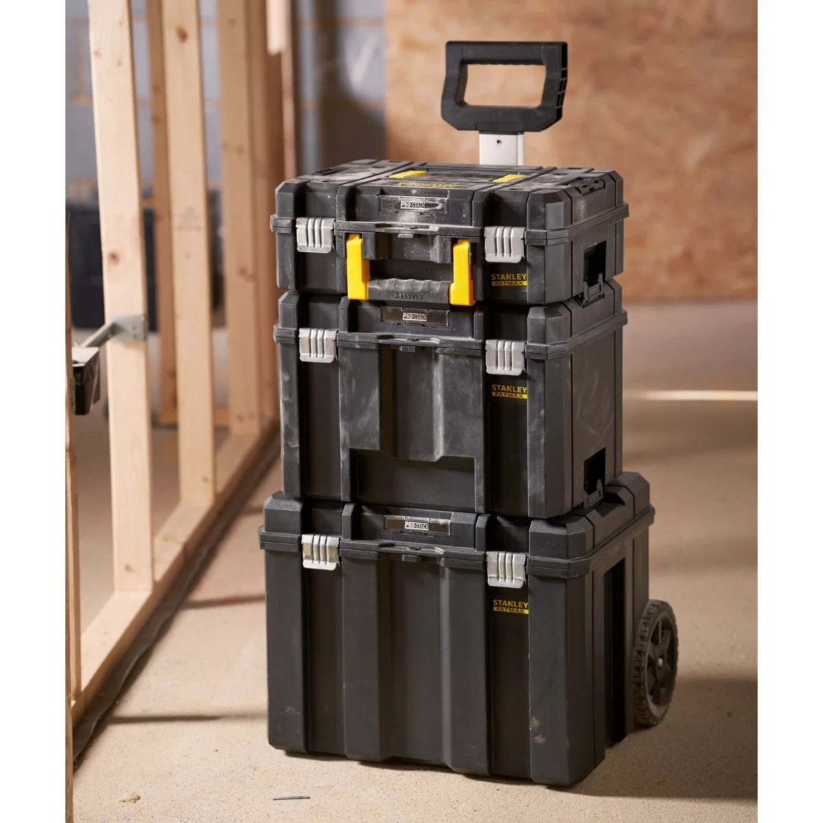 Stanley FMST75753-9 - Carrello Fatamax Pro-Stack Tower a 3 valige portautensili