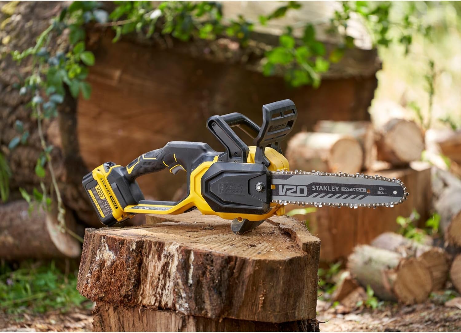 Stanley SFMCCS730M1-QW - Motosega a batteria 18V STANLEY FATMAX V20 - 1 x 4Ah