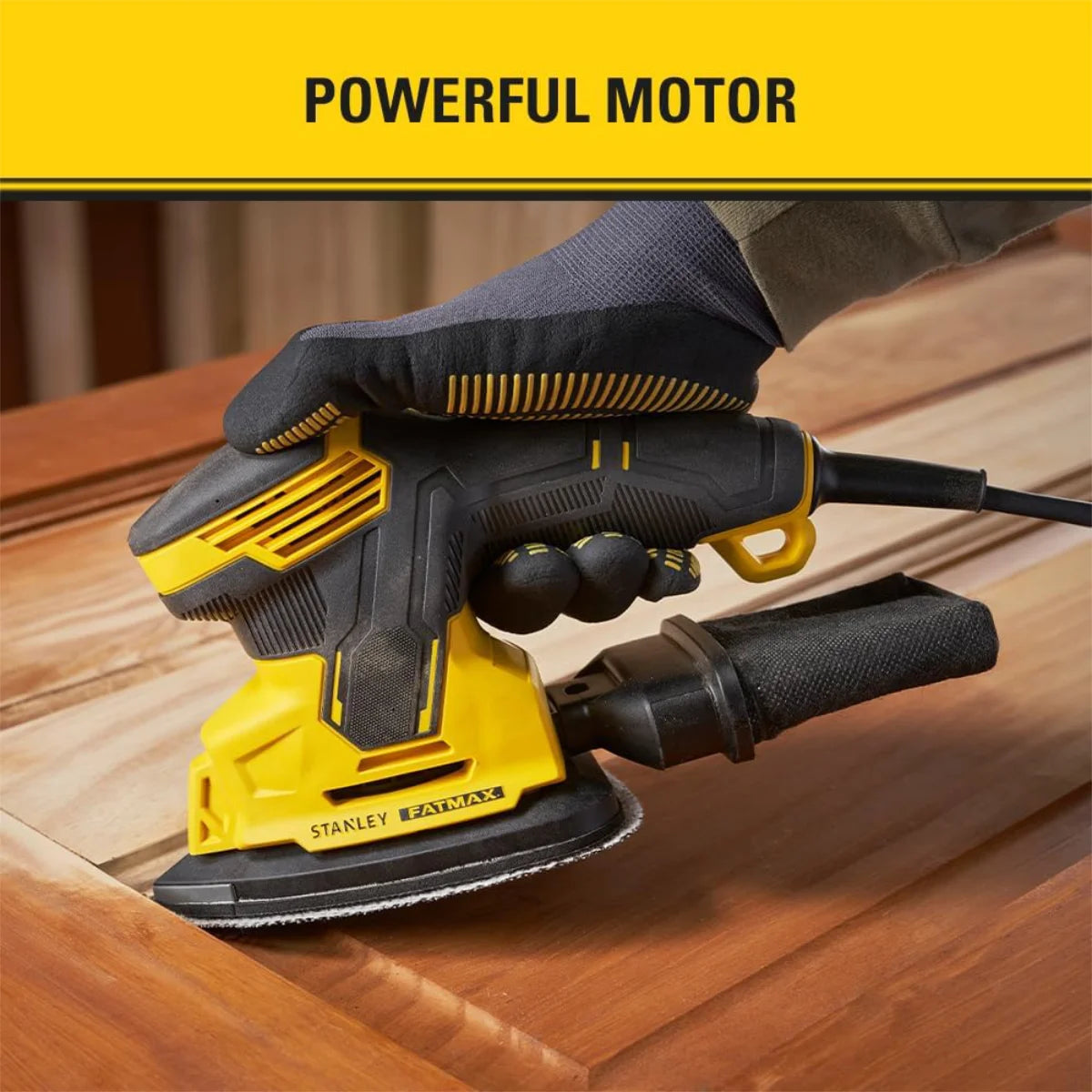 Stanley SFMEW210S-QS Fatmax Levigatrice orbitale a delta 210 W