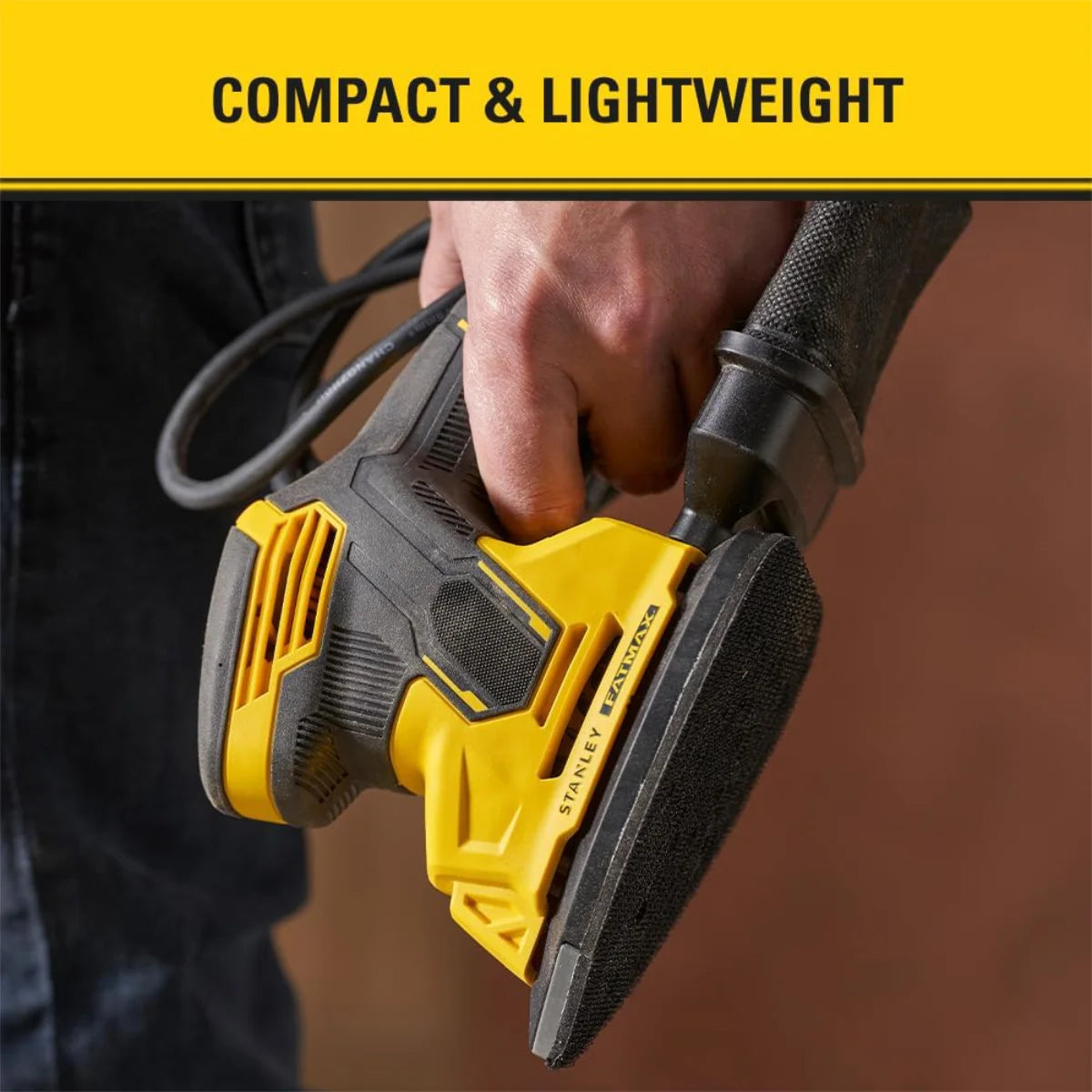 Stanley SFMEW210S-QS Fatmax Levigatrice orbitale a delta 210 W