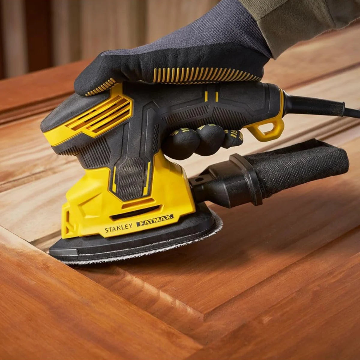 Stanley SFMEW210S-QS Fatmax Levigatrice orbitale a delta 210 W
