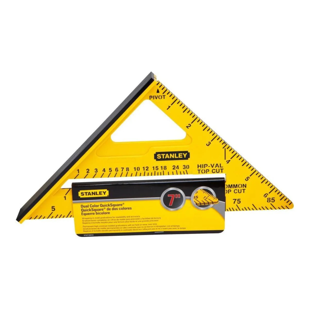 Stanley STHT46010 STANDS squadra triangolare 7 pollici bicolore 150mm