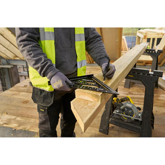 Stanley STHT46102 Fatamax Quickshare squadra in alluminio per carpentieri 300mm