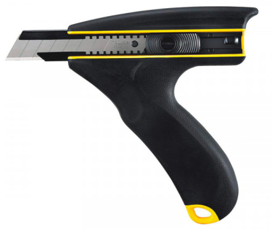 TAJIMA TDC690 con impugnatura a due mani a pistola Cutter Strongrip-j , Lama 22x0,65 mm
