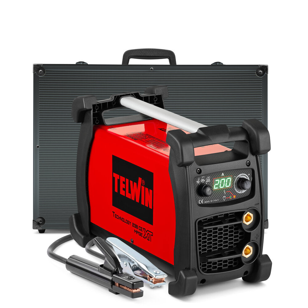 Telwin TECHNOLOGY 238 XT CE/MPGE - Saldatrice inverter ad elettrodo MM ...