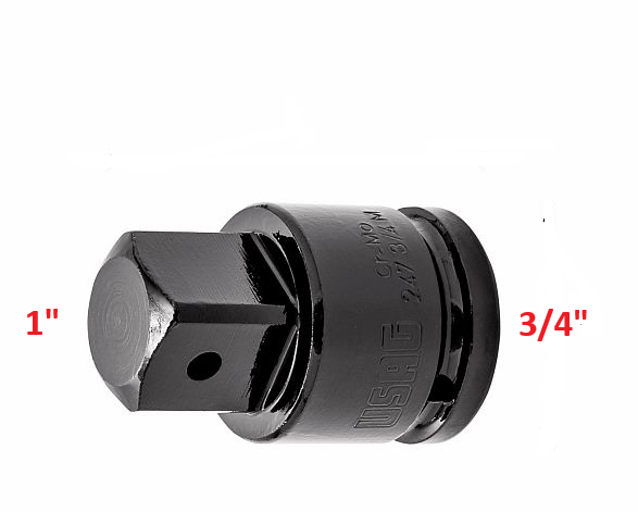 Usag 247 3/4 M Raccordo aumentatore da femmina 3/4" a mashio 1"